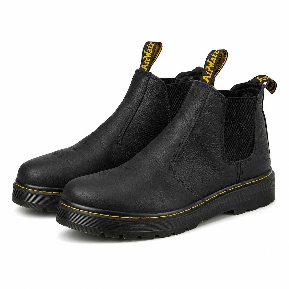 Dr. Martens Hardie Chelsea Boots Mens 12 Leather Grunge Punk Streetwear Workwear